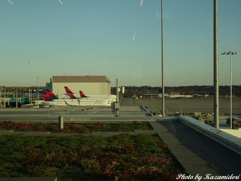 ミネアポリスのラウンジで